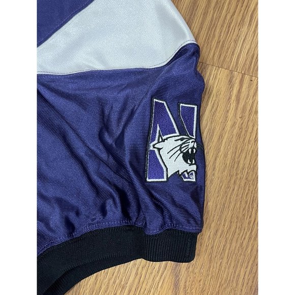 Adidas Northwestern Wildcats 51 Game Jersey Size 48 Signed By Coach Fitzgerald - Picture 5 of 8